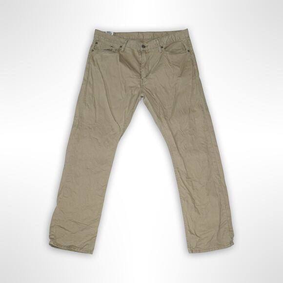 Levi's 514 Straight Fit Khaki Pants - 38x32 - Picture 1 of 4
